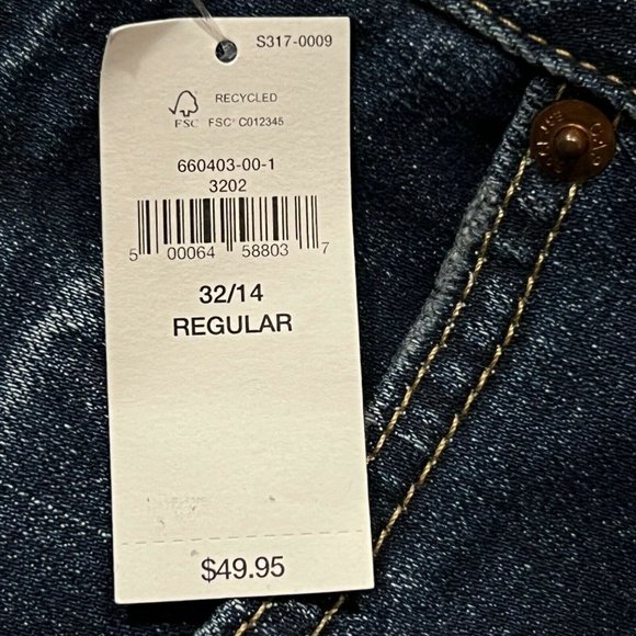 NWT GAP Women's 4" Denim Shorts Sz 14 High Rise Darker Wash #660403 - Picture 3 of 5